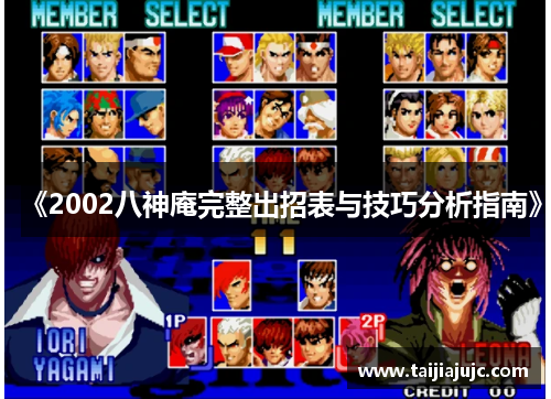 《2002八神庵完整出招表与技巧分析指南》